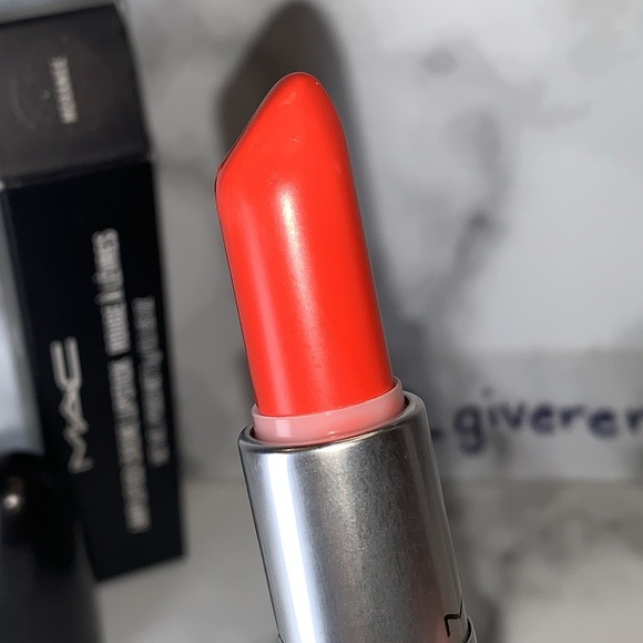 LNIB Original MORANGE Amplified Lipstick MAC In Box - Picture 5 of 14